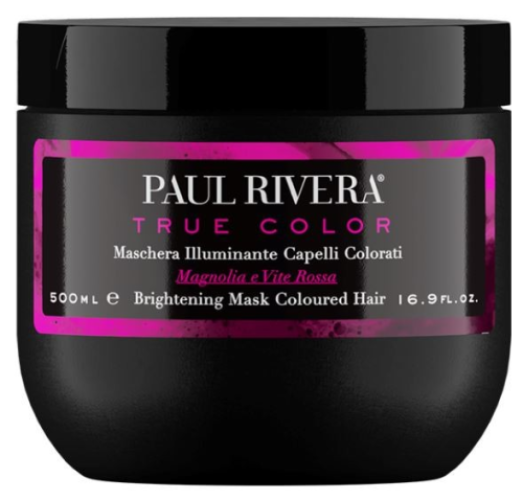 PAUL RIVERA TRUE COLOR - maska rozświetlająca do włosów farbowanych 500ml