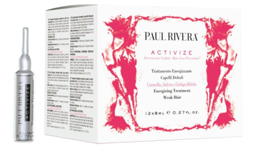 PAUL RIVERA ACTIVIZE - Ampułki zapobiegające wypadaniu włosów, ampułka 12x8ml