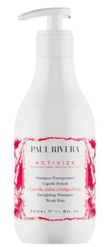 PAUL RIVERA ACTIVIZE - szampon energetyzujący, zapobiegający wypadaniu włosów 350ml