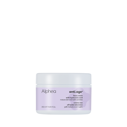 Alphea Anti‑Age – Krem do twarzy z kwasem hialuronowym dla skóry dojrzałej i odwodnionej 250 ml