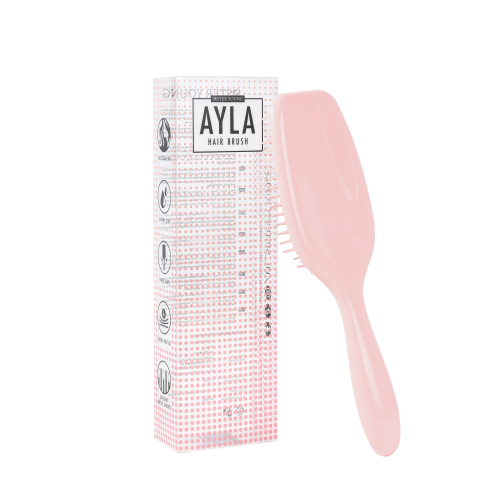 Sister Young AYLA Pastel Peach – szczotka do włosów detangling