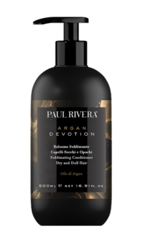 Paul Rivera Argan Devotion - Odżywka sublimująca z olejem arganowym lekka formuła do włosów delikatnych 500ml