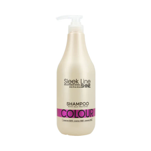STAPIZ SLEEK LINE COLOUR Szampon do włosów farbowanych 1000ml