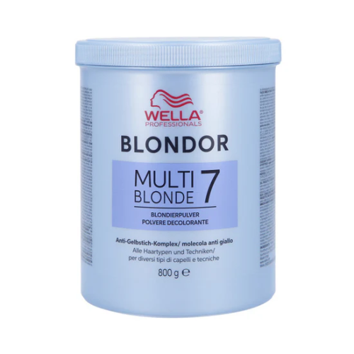 WELLA PROFESSIONALS BLONDOR MULTI BLONDE 7 POWDER Puder rozjaśniający do 7 poziomów 800 g