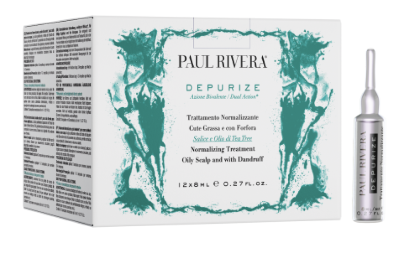 PAUL RIVERA DEPURIZE - Ampułki normalizujące o działaniu dwukierunkowym, ampułka  12x8ml
