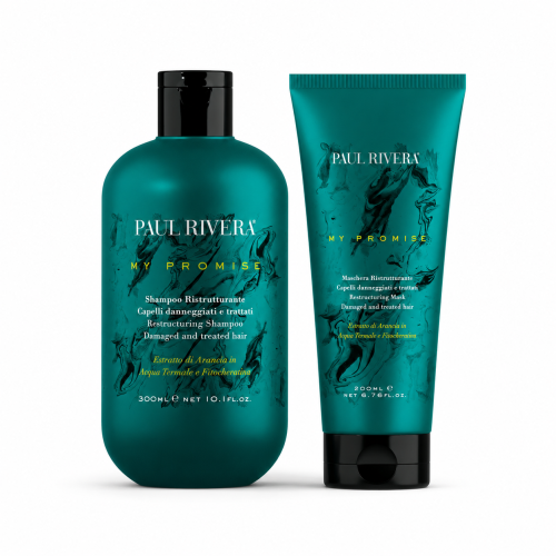 Paul Rivera My Promise Home Treatment – domowy zestaw odbudowujący do włosów zniszczonych