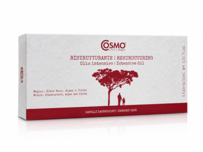 COSMO ORGANIC RISTRUTTURANTE  - intensywna kuracja regenerująca w ampułkach 6x10ml