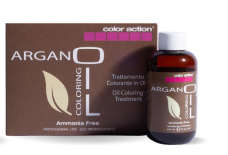 Farba do włosów kwasowa Color Action Argan Oil bez amoniaku 150ml