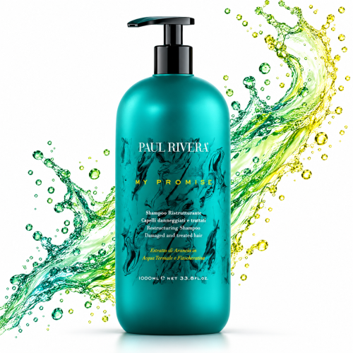 PAUL RIVERA MY PROMISE - Szampon regenerujący do zabiegu laminacji 1000ml 