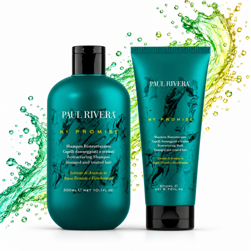 Paul Rivera My Promise Home Treatment – domowy zestaw odbudowujący do włosów zniszczonych