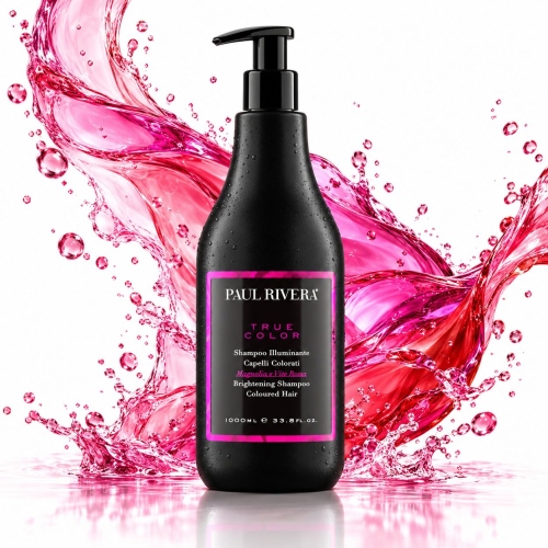 PAUL RIVERA TRUE COLOR - szampon rozświetlający do włosów farbowanych 1000ml