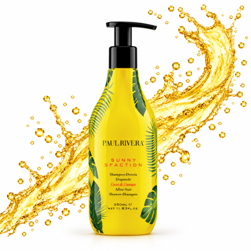 Paul Rivera Sunny Sfaction Szampon Żel 2w1 po Opalaniu Włosy Ciało 350 ml